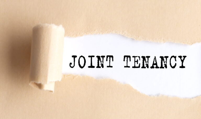 Alt=joint tenancy word